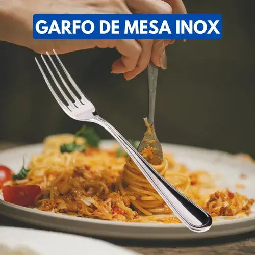Conjunto de Talheres Inox – Sofisticação e Durabilidade para Todas as Refeições