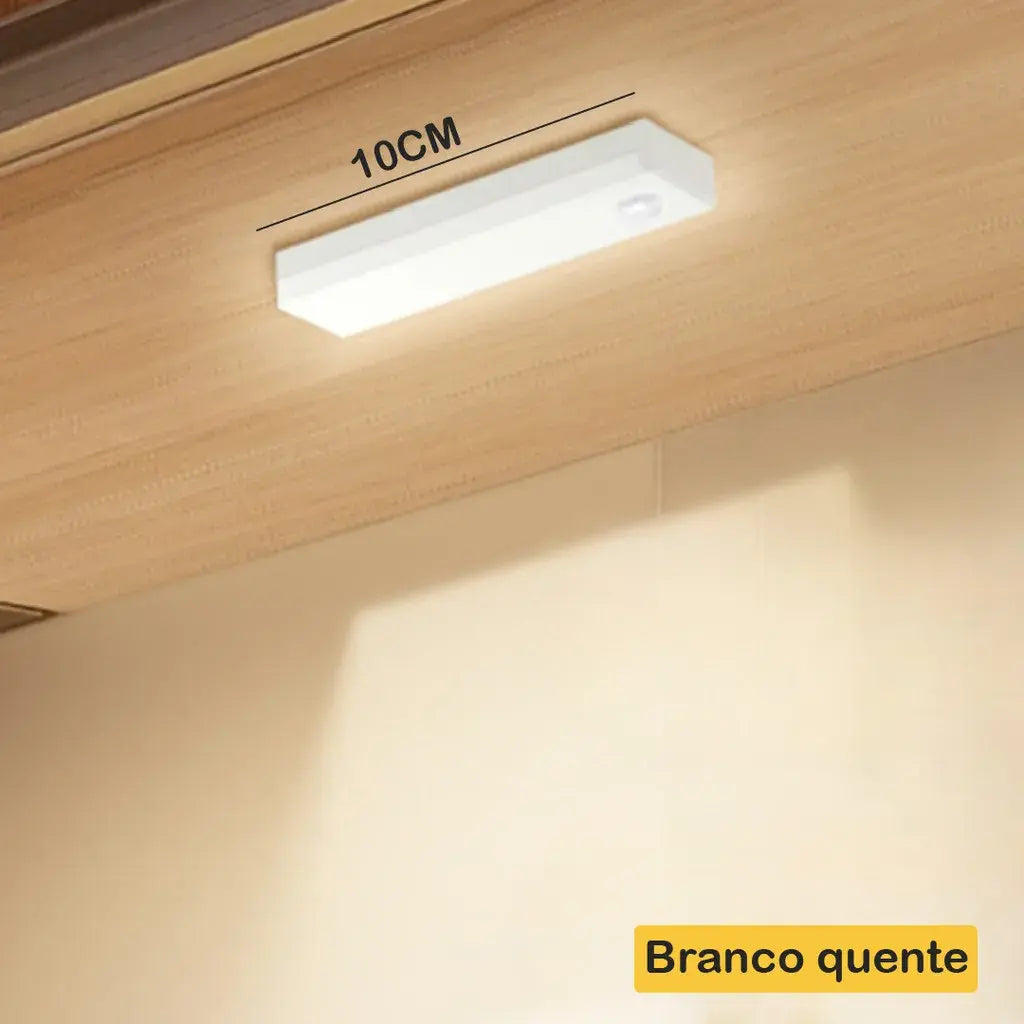Luminária Inteligente Ultra LED com Sensor de Movimento