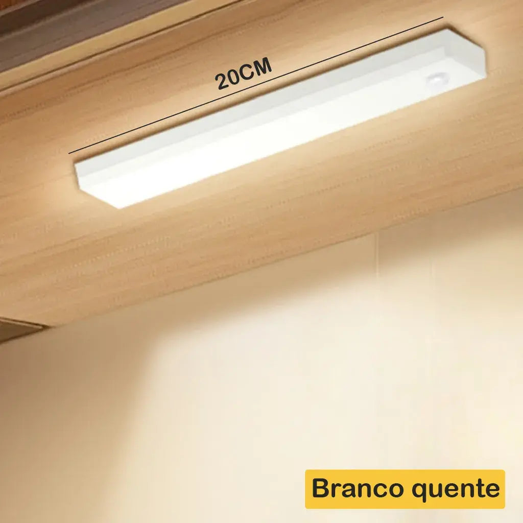 Luminária Inteligente Ultra LED com Sensor de Movimento