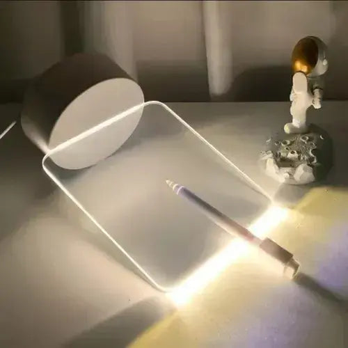 Luminária Criativa Efeito 3D de Ilusão Óptica