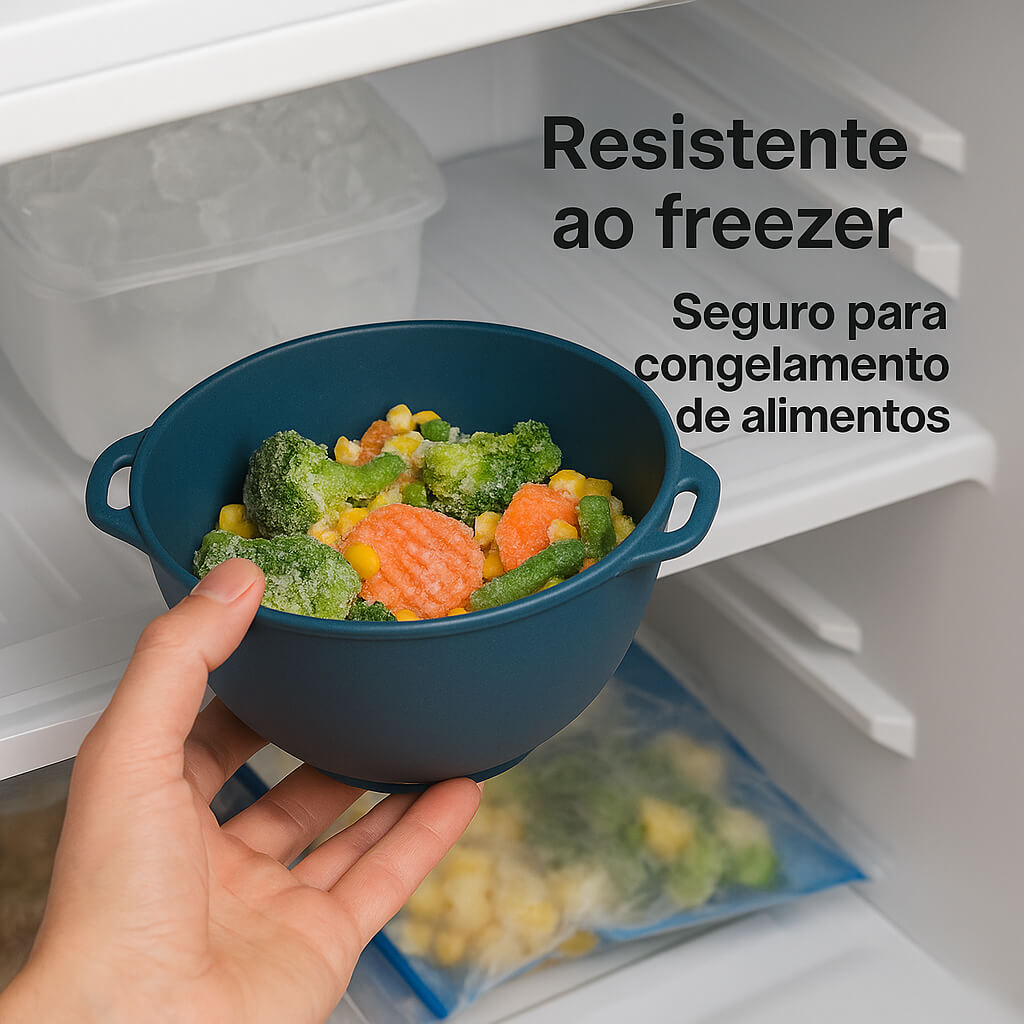 Kit 15 Potes Herméticos Ultra Resistentes - Praticidade ao dia a dia