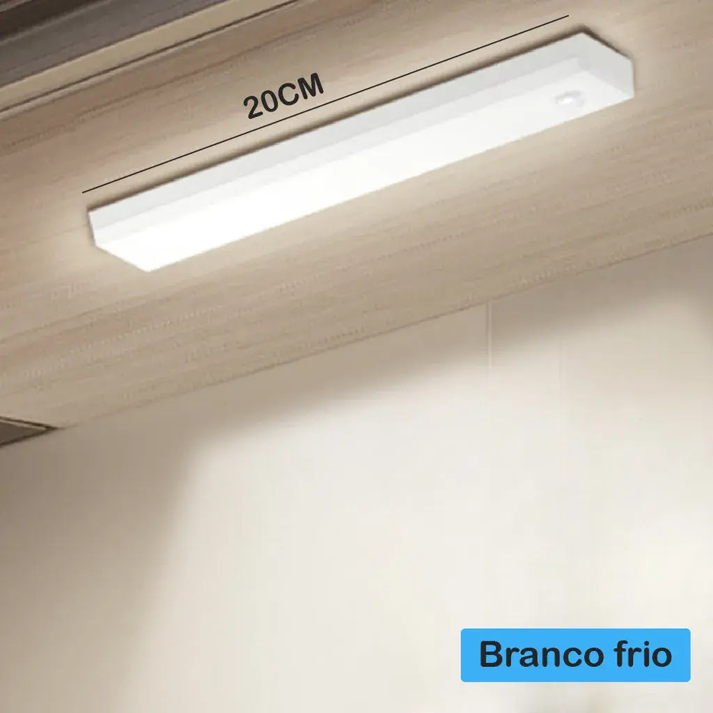 Luminária Inteligente Ultra LED com Sensor de Movimento